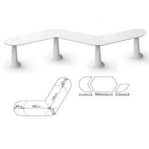 Devase Snake Tischplatten