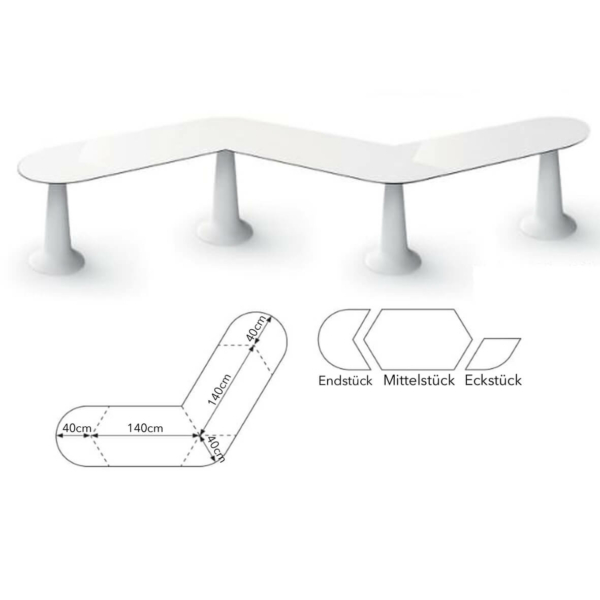 Devase Snake Tischplatten